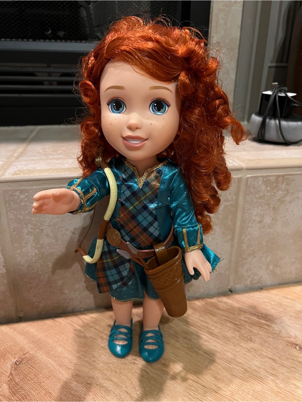 Brave My First Disney Princess Merida Toddler 12" Doll w/ Bow & Arrow
